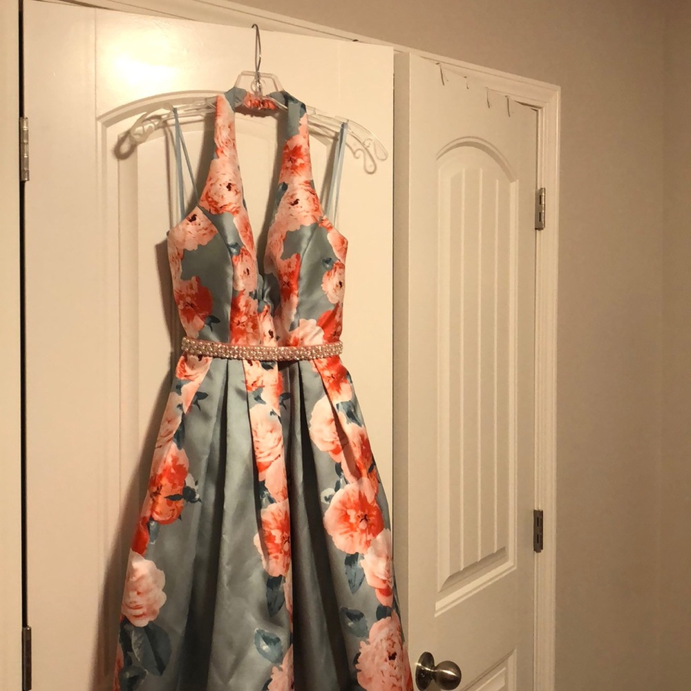 Floral Prom Dress